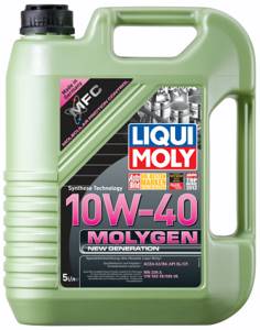 Моторное масло Liqui Moly Molygen New Generation 10w40, 5л